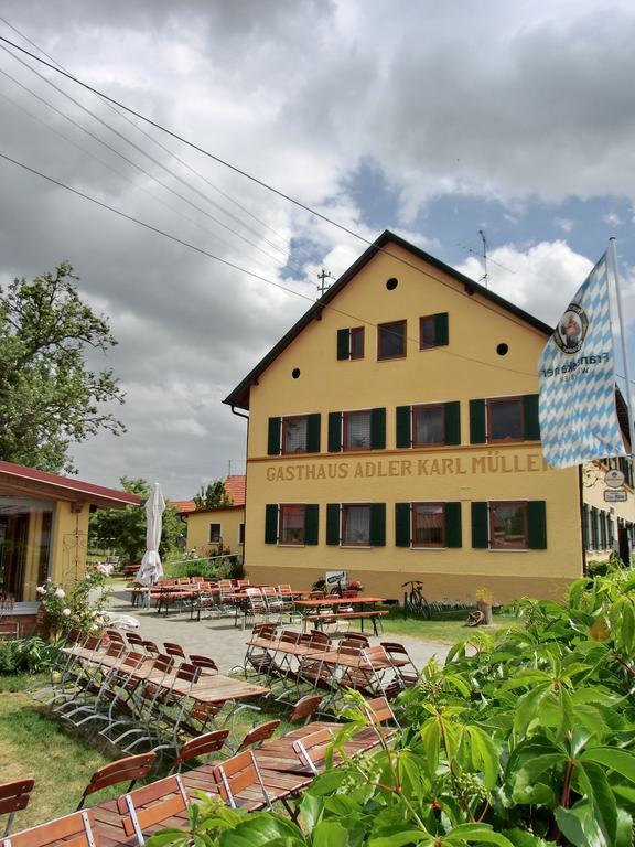 Landhotel Zum Adler Oberbechingen Exterior foto